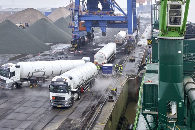 LNG Truck-to-Ship Bebunkerung